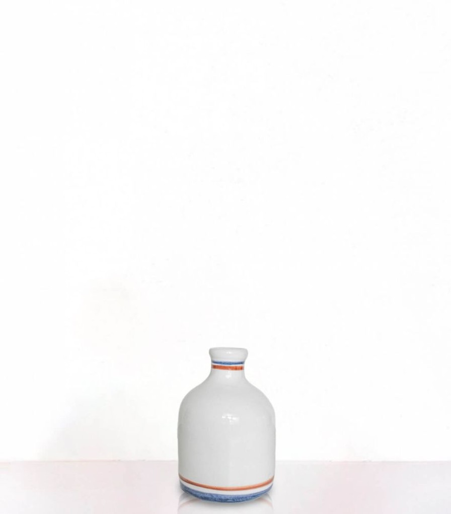 Deco & Linge De Maison Jamini | Vase Raye En Ceramique
