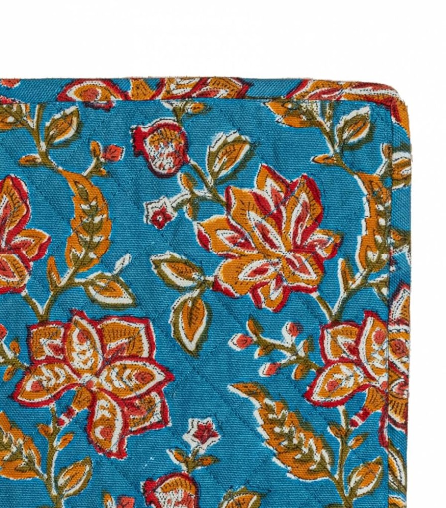 Linge De Table Jamini | Dessous De Plat En Coton Rang Bleu