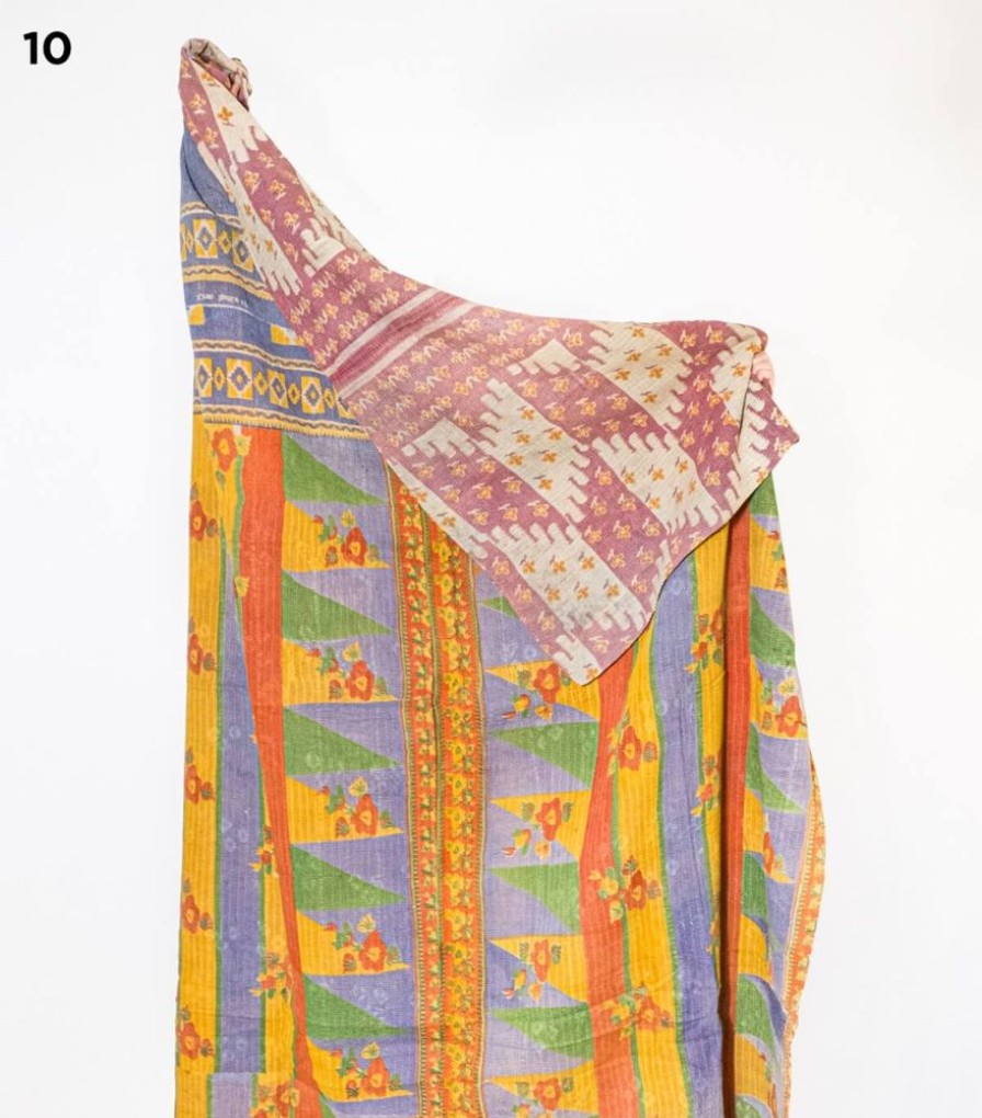 Deco & Linge De Maison Jamini | Plaid Vintage En Kantha
