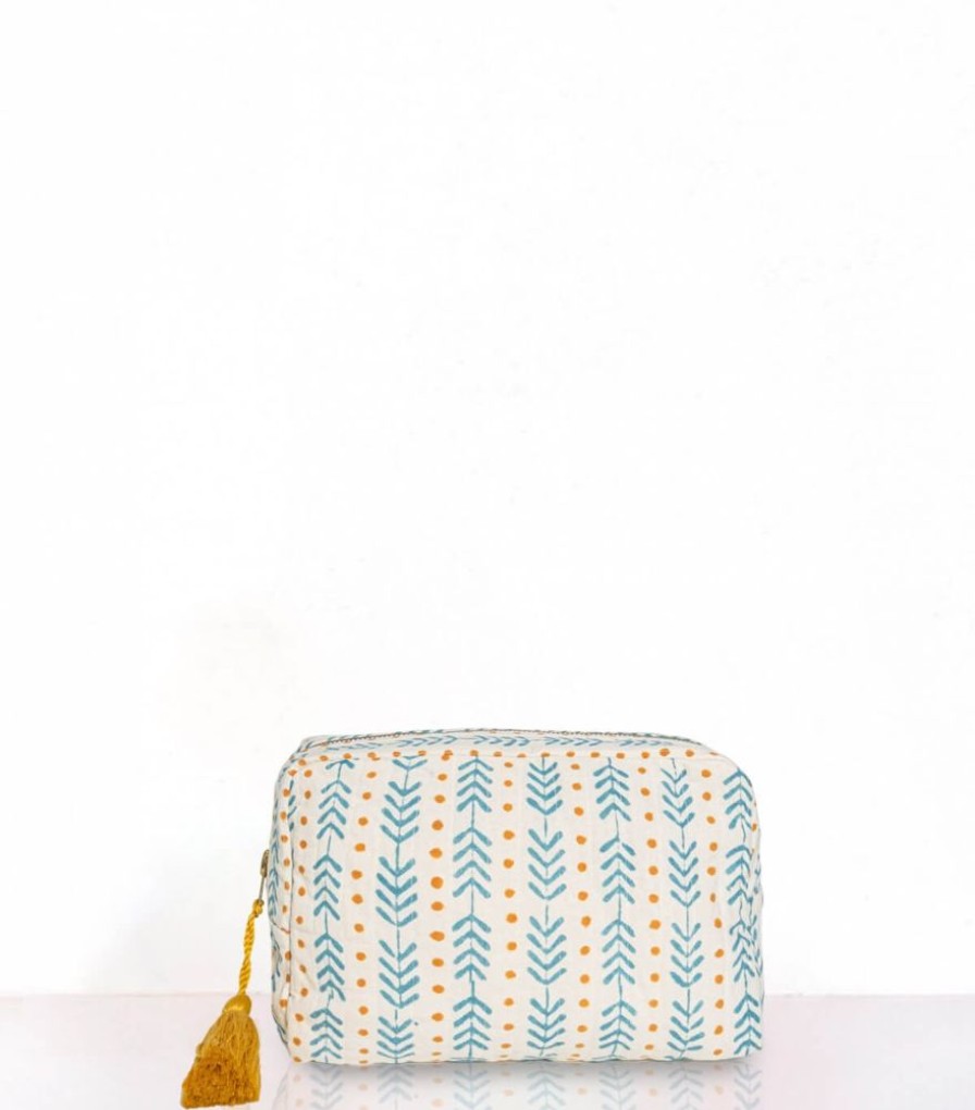 Sacs & Pochettes Jamini | Pochette De Toilette Thea Bleue