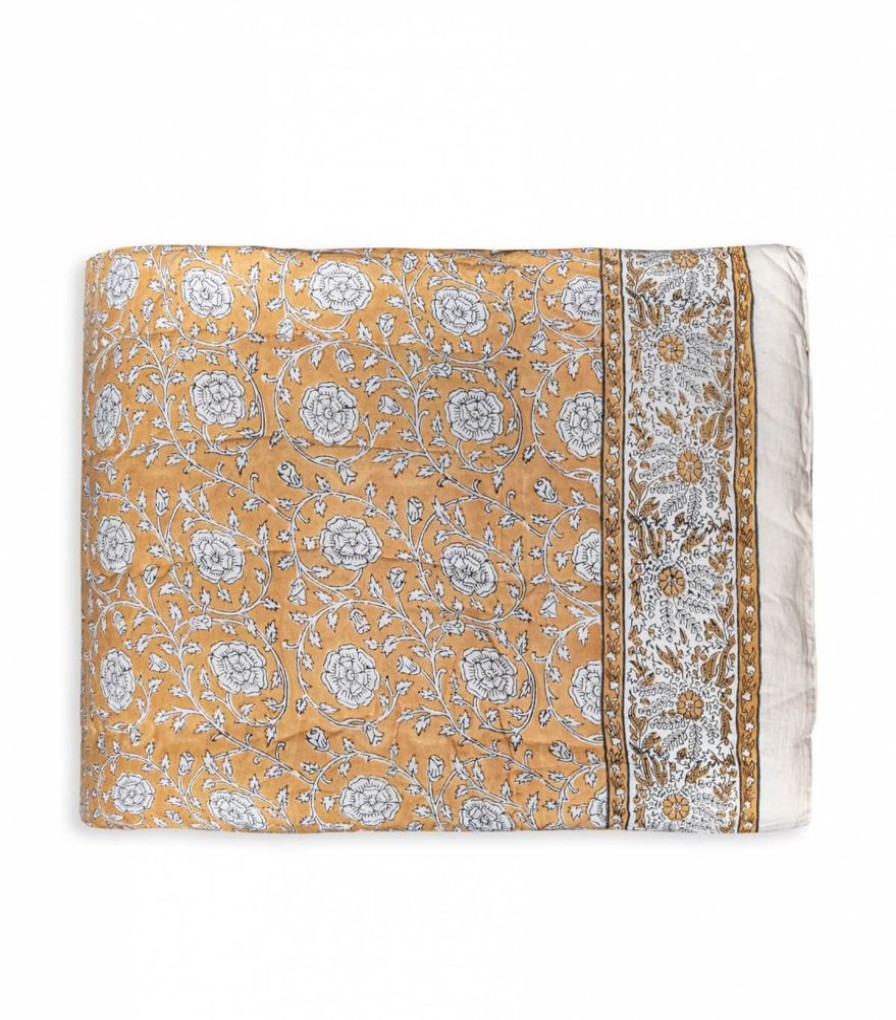 Deco & Linge De Maison Jamini | Edredon Matelasse Banna Bronze