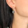 Mode Jamini | Boucles D'Oreilles Quartz Rose