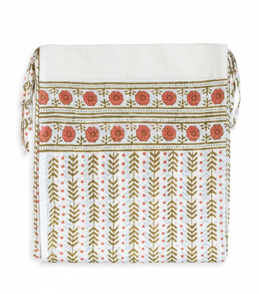 Deco & Linge De Maison Jamini | Rideau En Coton Thea Olive