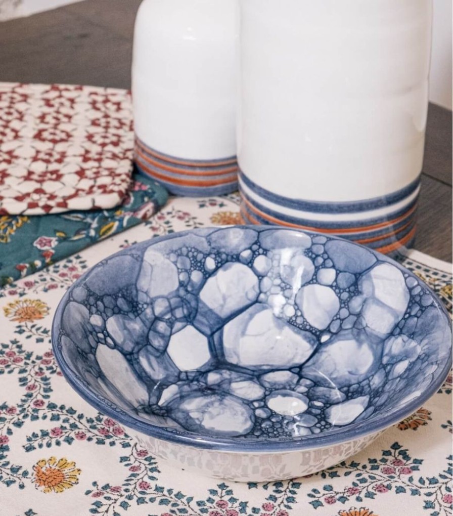 Deco & Linge De Maison Jamini | Bol 17 Cm Bleu