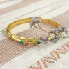 Mode Jamini | Bracelet Indien Onyx Vert