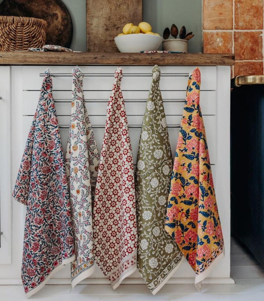 Linge De Table Jamini | Torchon De Cuisine Rang