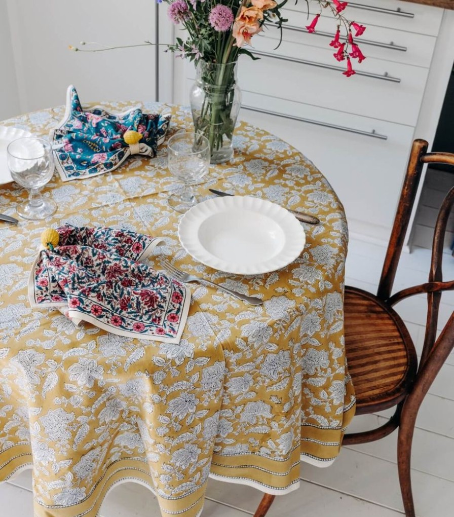 Linge De Table Jamini | Nappe Indienne Rang