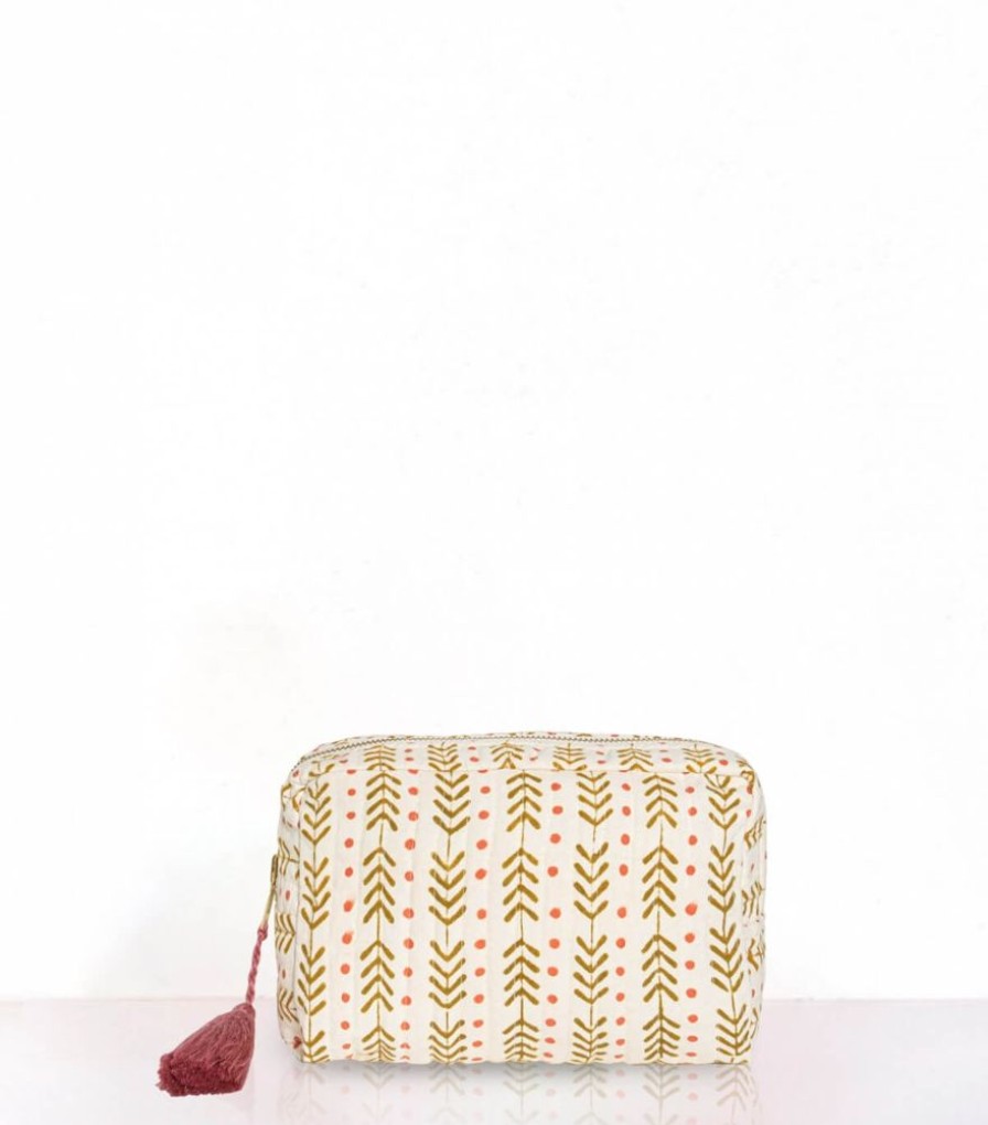 Sacs & Pochettes Jamini | Pochette A Maquillage Thea Olive