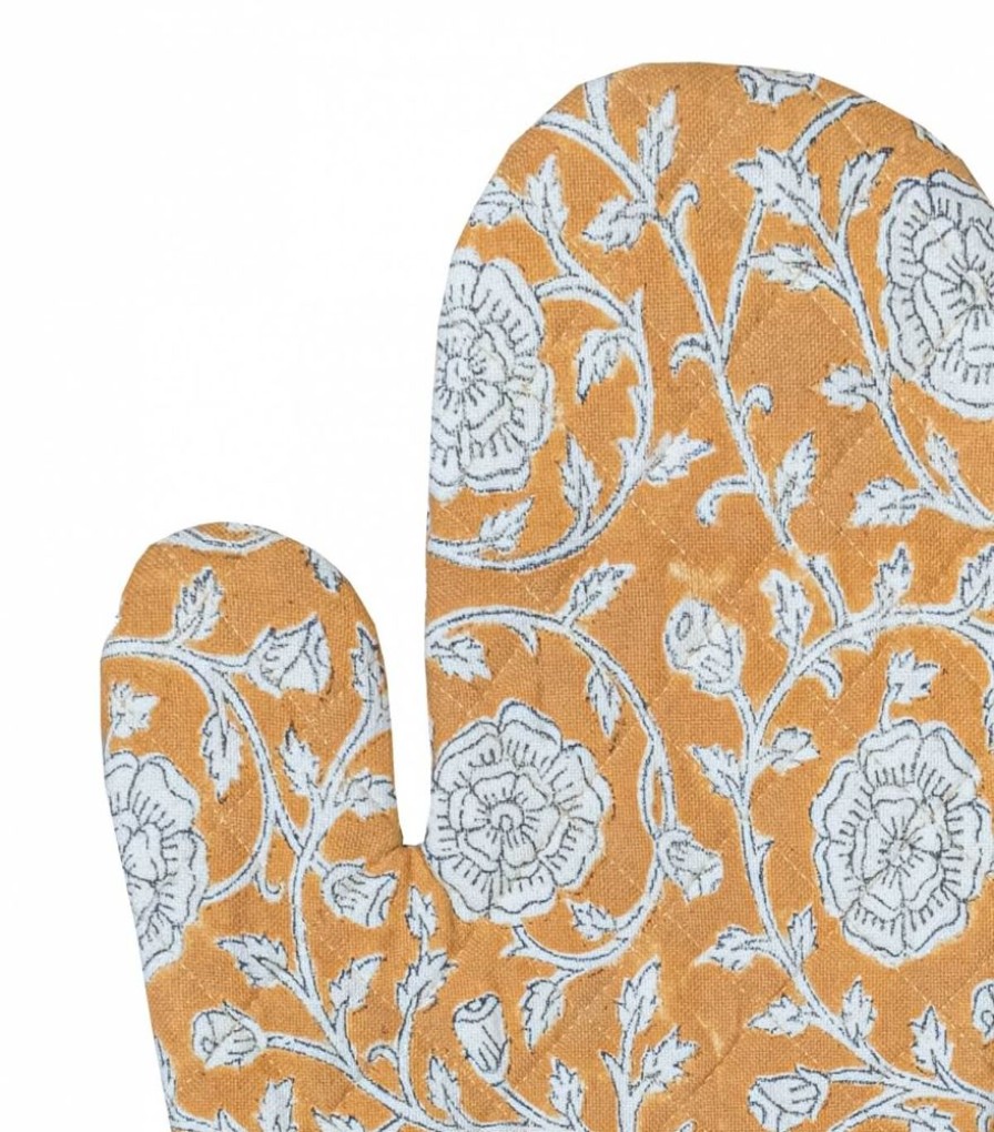 Linge De Table Jamini | Gant De Cuisine Banna Bronze