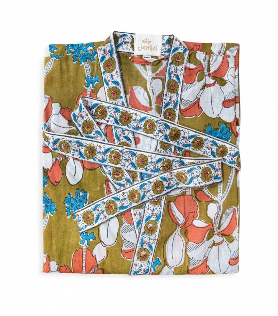 Mode Jamini | Kimono Iris Olive