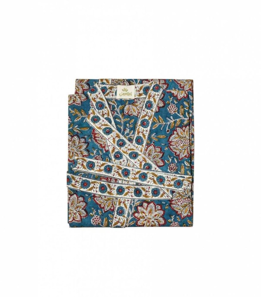 Mode Jamini | Kimono Louise Vert Pin