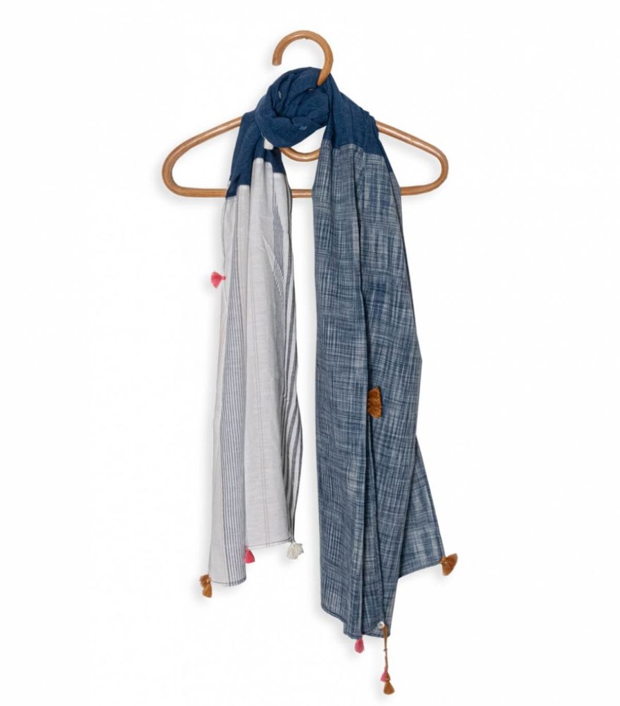 Mode Jamini | Sarong Janis Bleu