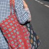 Sacs & Pochettes Jamini | Sac De Marche En Tissu Kantha