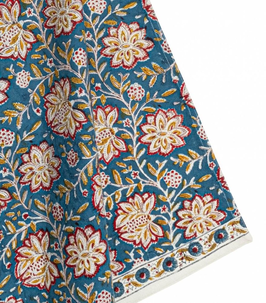 Linge De Table Jamini | Torchon De Cuisine Louise Vert Pin
