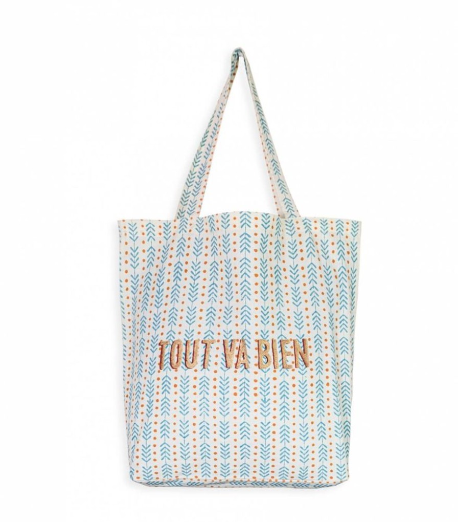 Sacs & Pochettes Jamini | Sac Tote Bag Tvb Thea Bleu