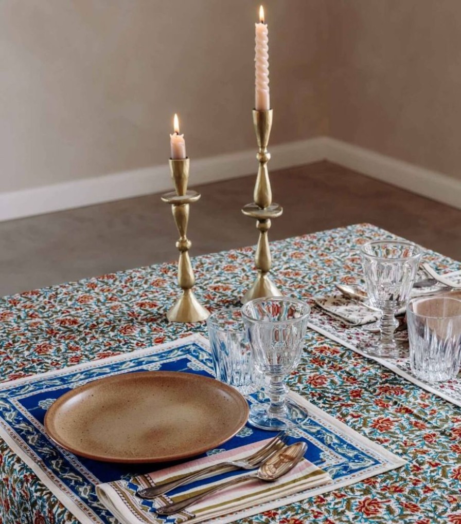 Linge De Table Jamini | Nappe 170X300 Reema Olive