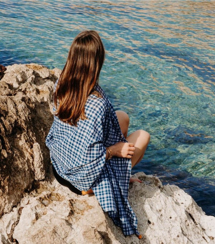 Mode Jamini | Sarong Jani Bleu