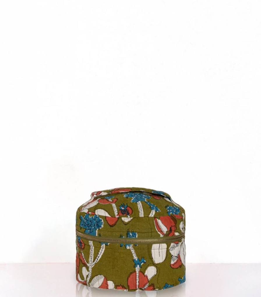 Sacs & Pochettes Jamini | Vanity Iris Olive