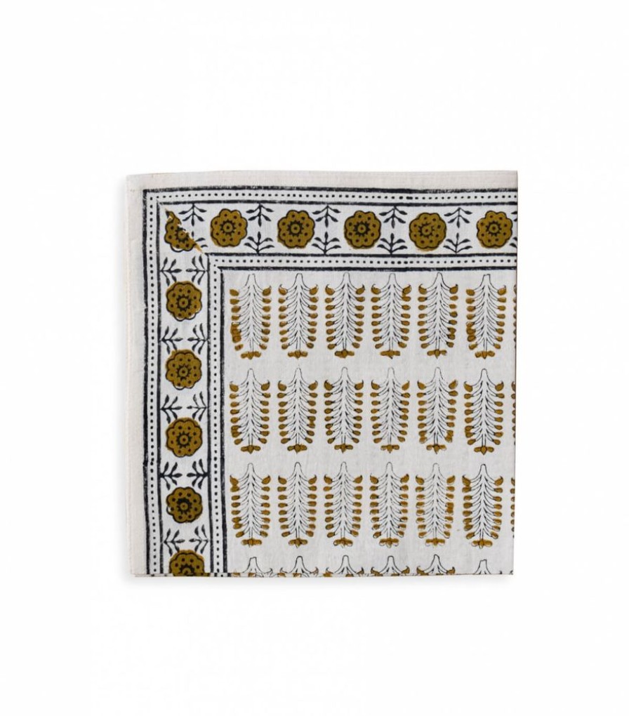 Linge De Table Jamini | Serviette De Table Bootie Olive
