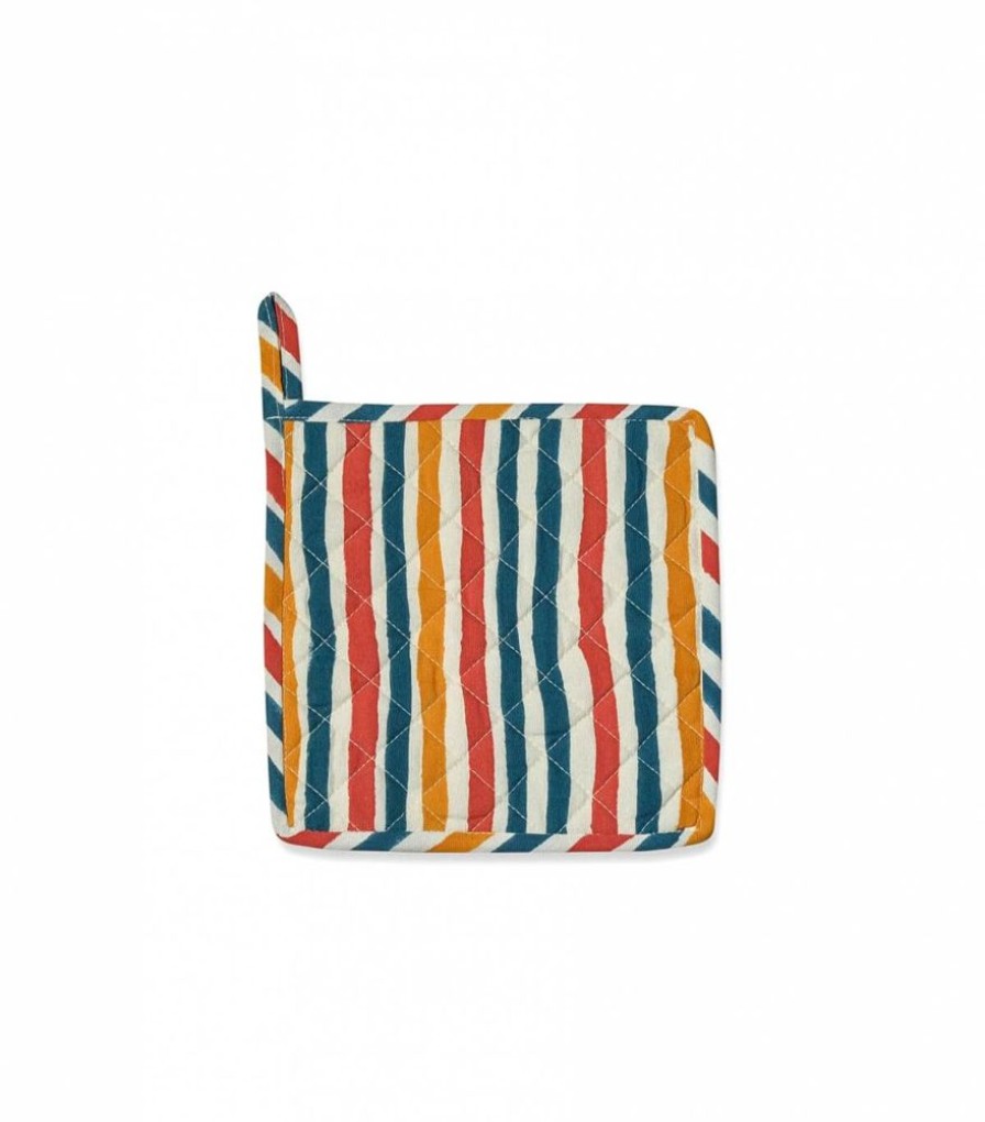 Linge De Table Jamini | Dessous De Plat Multi Stripe Bronze