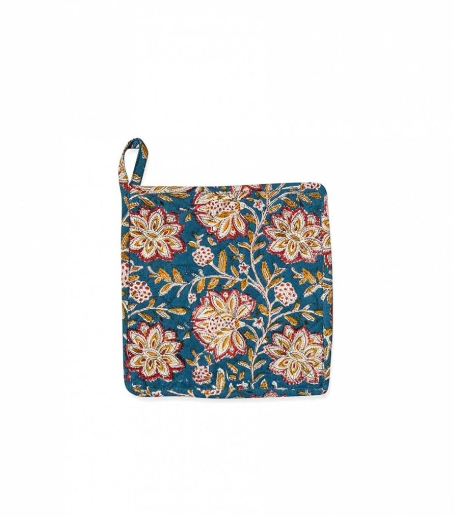 Linge De Table Jamini | Dessous De Plat Louise Vert Pin