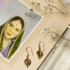 Mode Jamini | Boucles D'Oreilles Quartz Fume