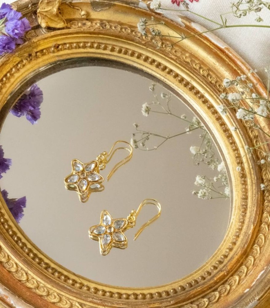 Mode Jamini | Boucles D'Oreilles Cristal