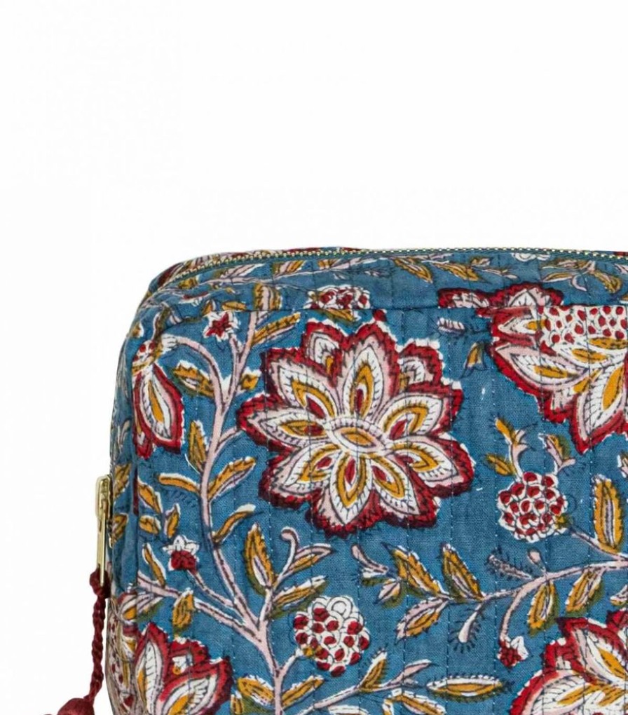 Sacs & Pochettes Jamini | Petite Trousse De Voyage Louise Vert Pin