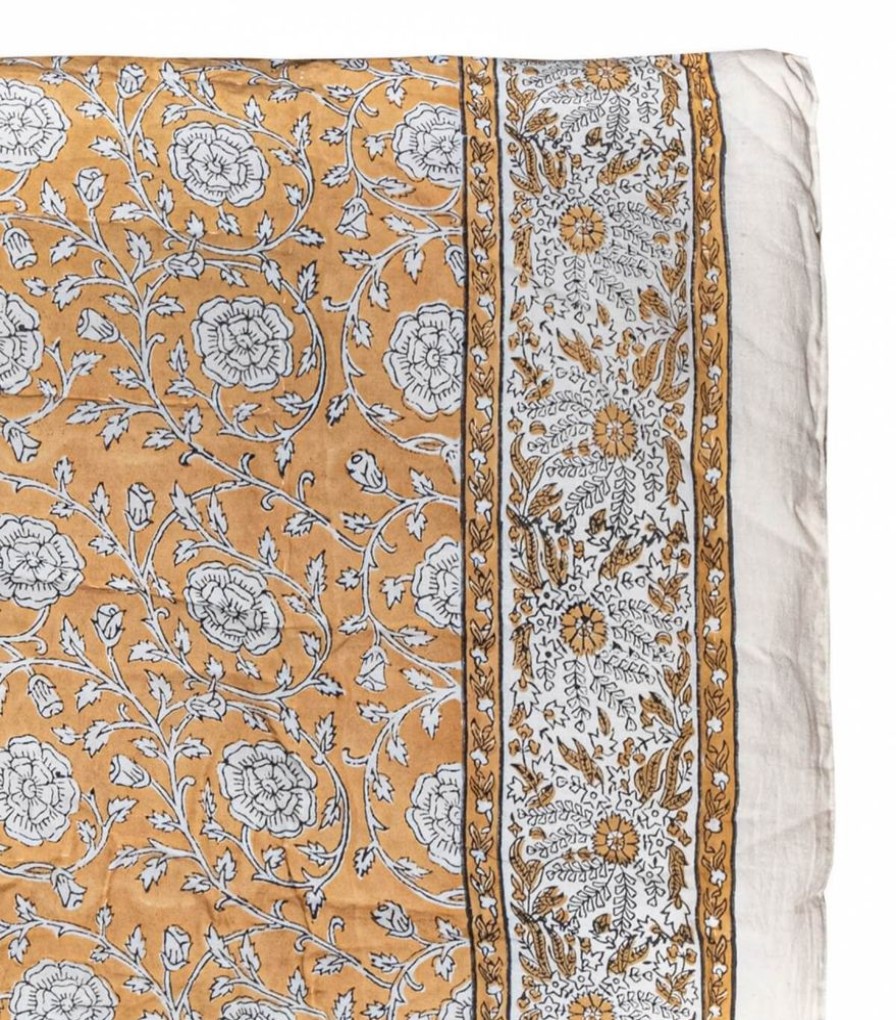 Deco & Linge De Maison Jamini | Edredon Indien Banna Bronze