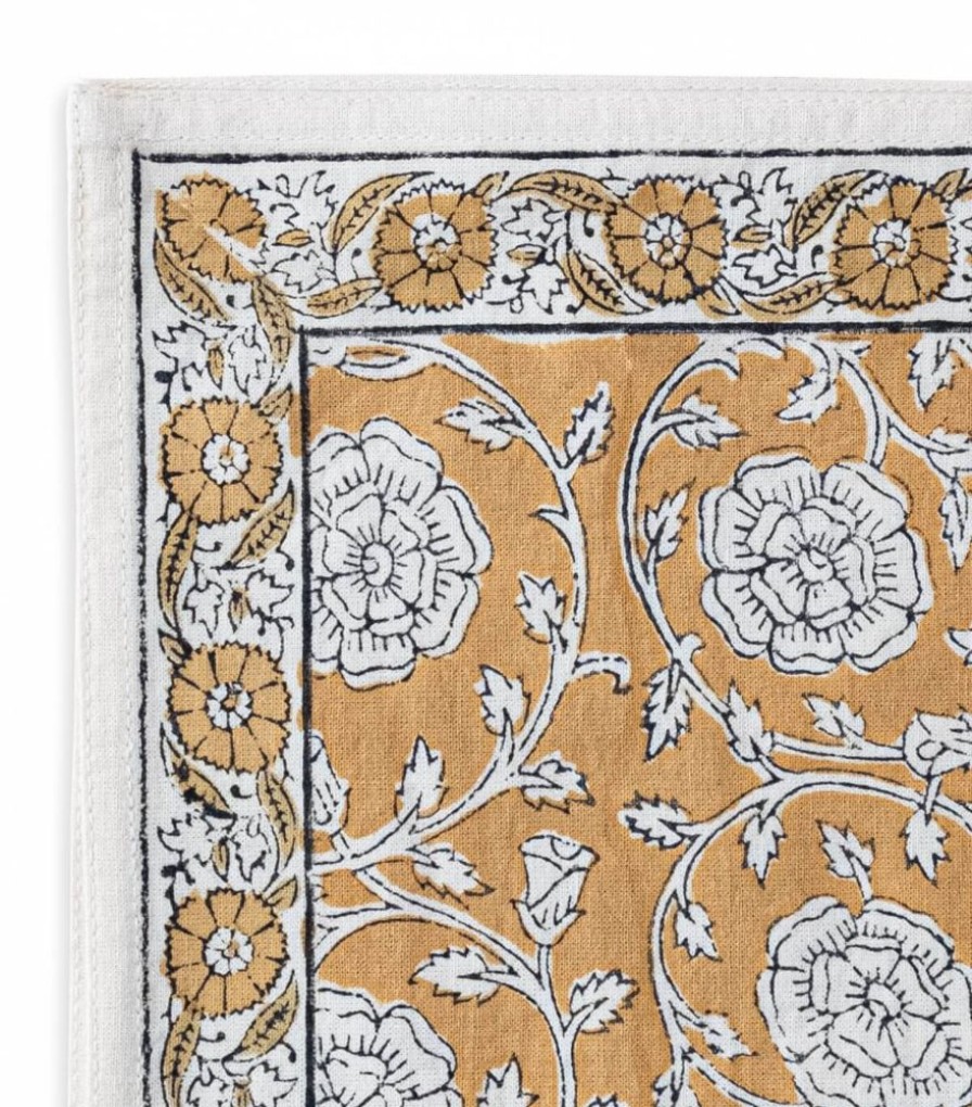 Linge De Table Jamini | Serviette De Table Banna Bronze