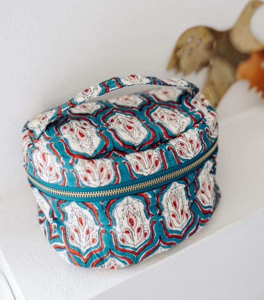 Sacs & Pochettes Jamini | Vanity Pranjal Vert Pin