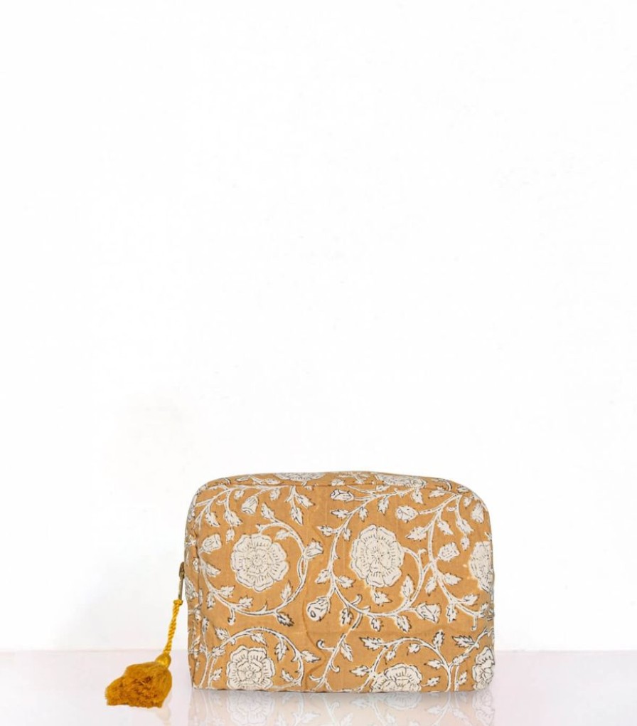Sacs & Pochettes Jamini | Trousse A Maquillage Banna Bronze