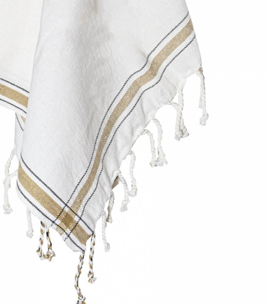 Deco & Linge De Maison Jamini | Serviette Main Olive 40X75 Cm