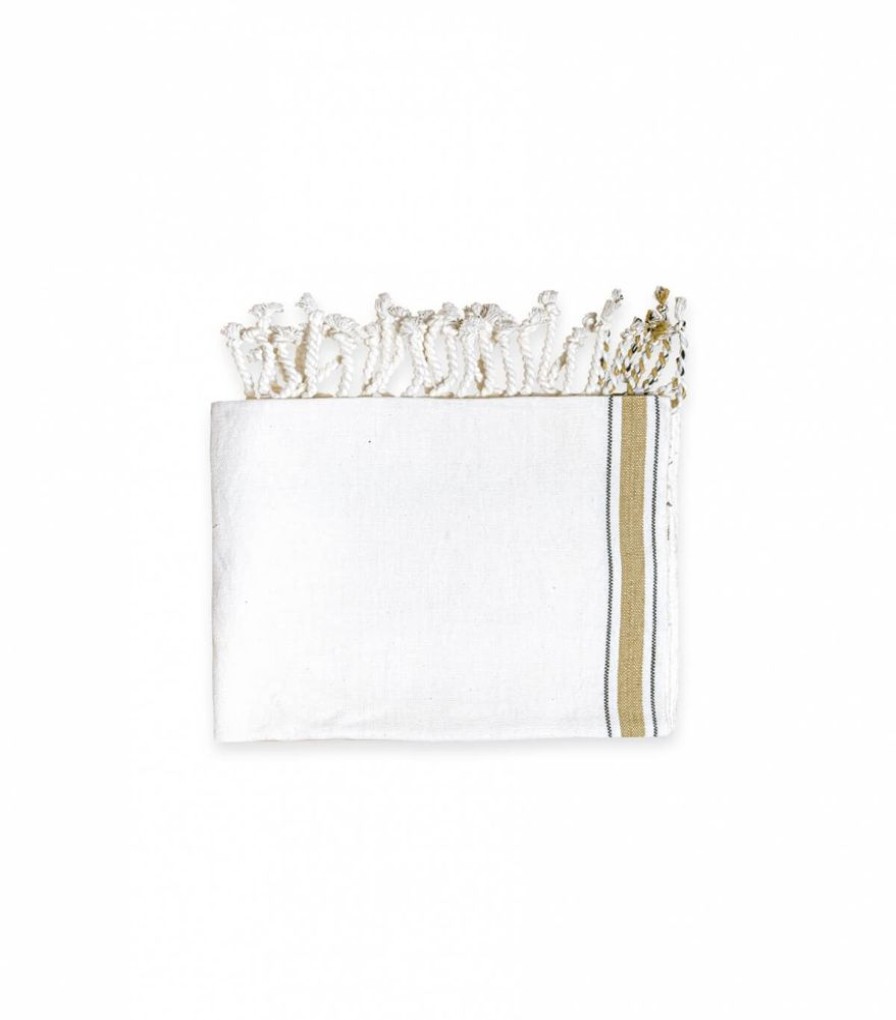 Deco & Linge De Maison Jamini | Serviette Main Olive 40X75 Cm