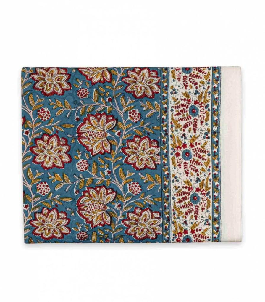 Linge De Table Jamini | Nappe 170X250 Louise Vert Pin