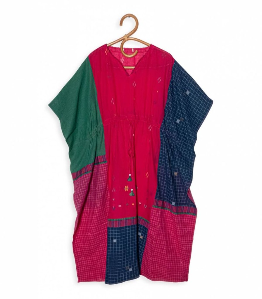 Mode Jamini | Kaftan Indien Long Fuchsia