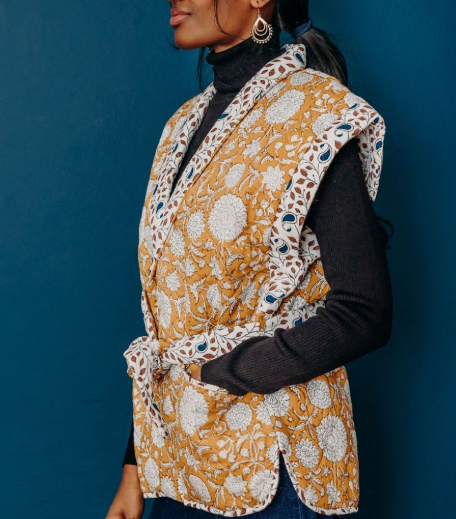 Mode Jamini | Veste Matelassee Kimono Surya