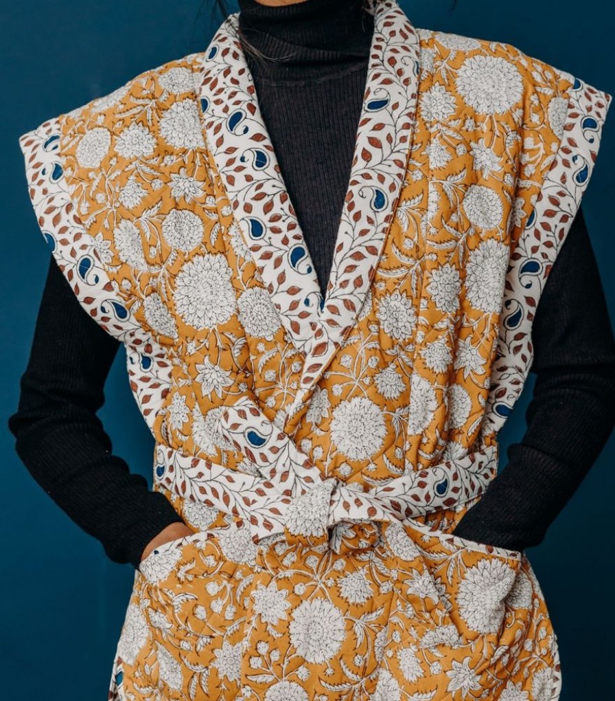 Mode Jamini | Veste Matelassee Kimono Surya