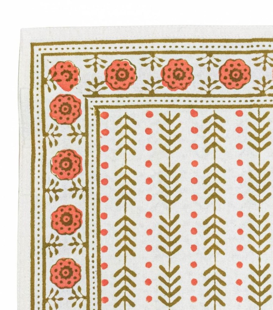 Linge De Table Jamini | Serviette De Table Thea Olive
