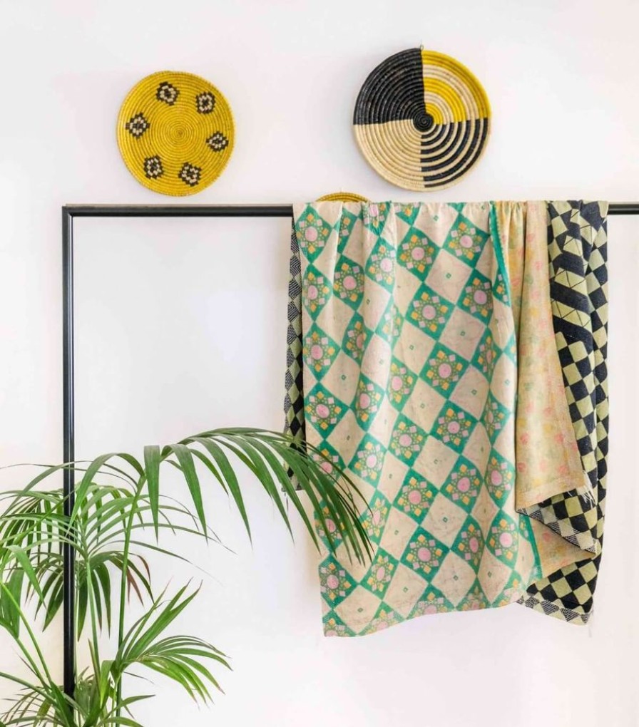 Deco & Linge De Maison Jamini | Plaid Vintage En Kantha