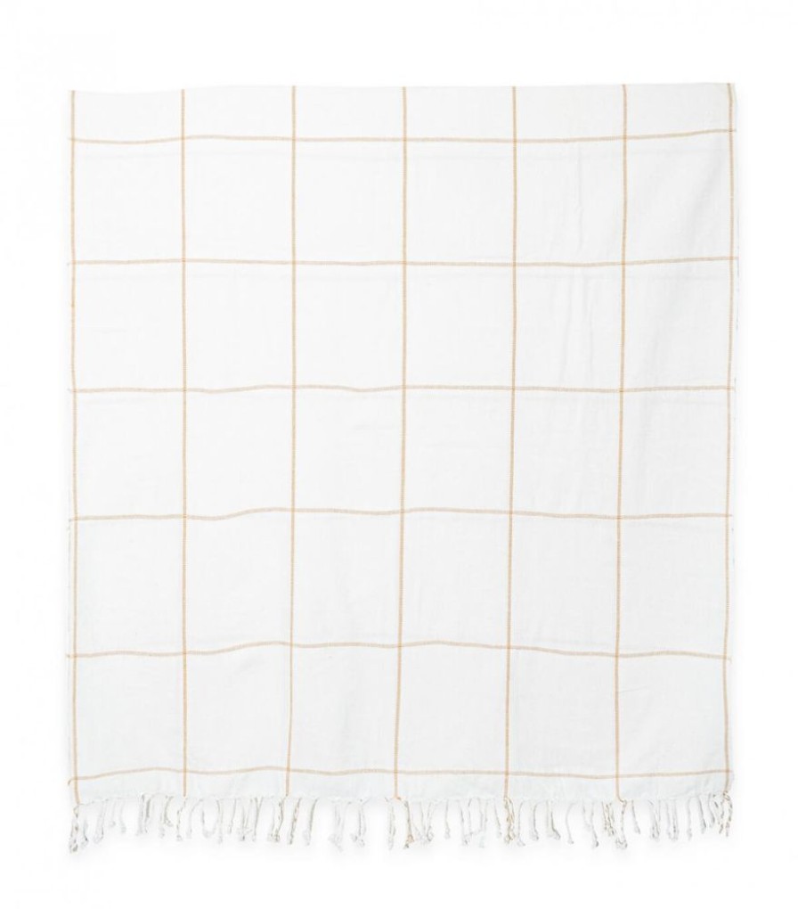Deco & Linge De Maison Jamini | Serviette Bain Coton Jaune Moutarde