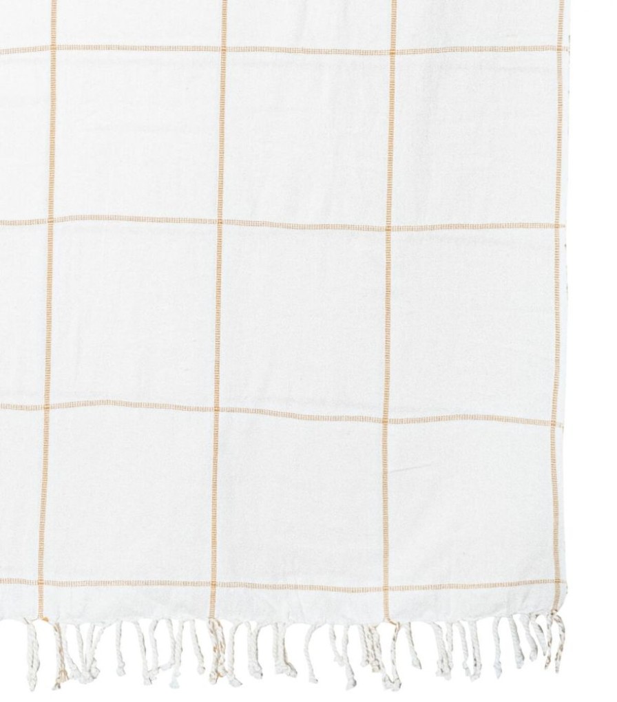 Deco & Linge De Maison Jamini | Serviette Bain Coton Jaune Moutarde