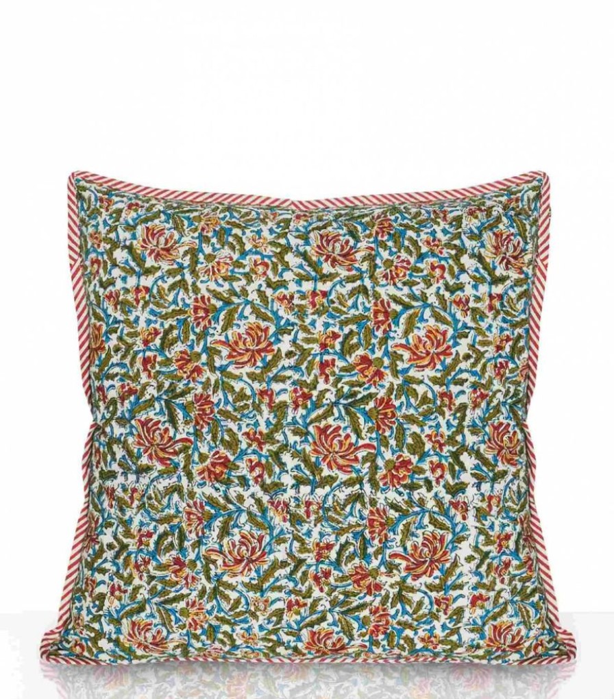 Deco & Linge De Maison Jamini | Taie D'Oreiller Reema Olive
