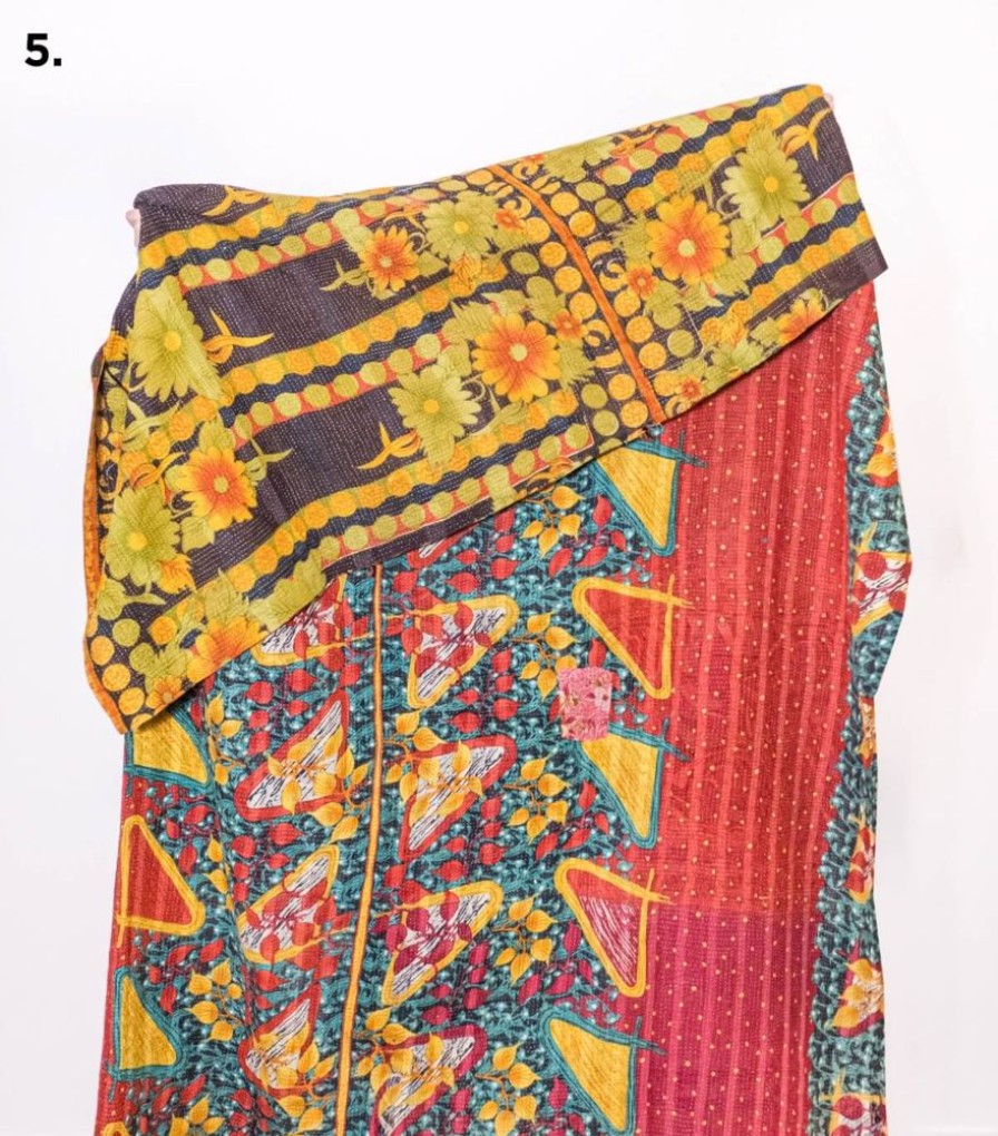 Deco & Linge De Maison Jamini | Plaid Vintage En Kantha