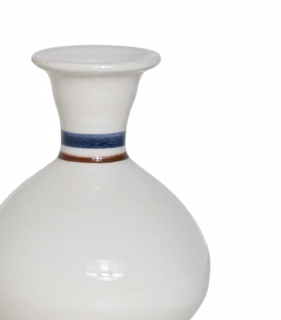 Deco & Linge De Maison Jamini | Vase En Ceramique Rayures