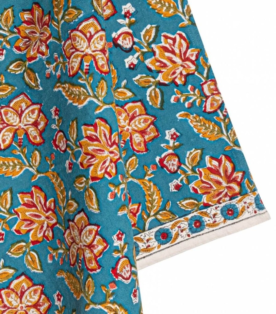 Linge De Table Jamini | Rang Bleu Torchon En Coton