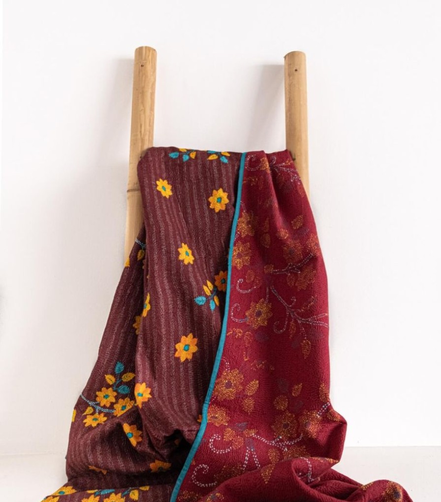 Deco & Linge De Maison Jamini | Plaid En Kantha