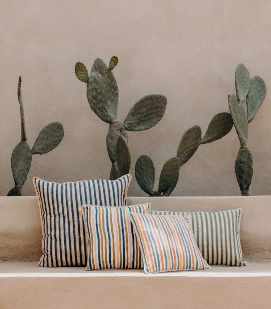 Deco & Linge De Maison Jamini | Taie D'Oreiller Stripe Bronze