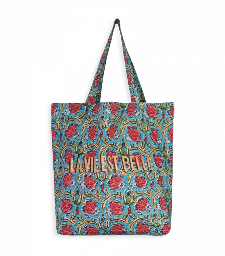 Sacs & Pochettes Jamini | Sac Indien Jaipur Lvb Bleu Clair