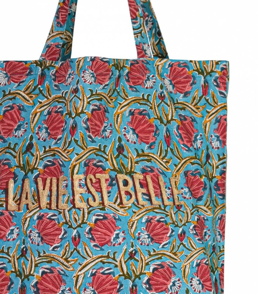 Sacs & Pochettes Jamini | Sac Indien Jaipur Lvb Bleu Clair